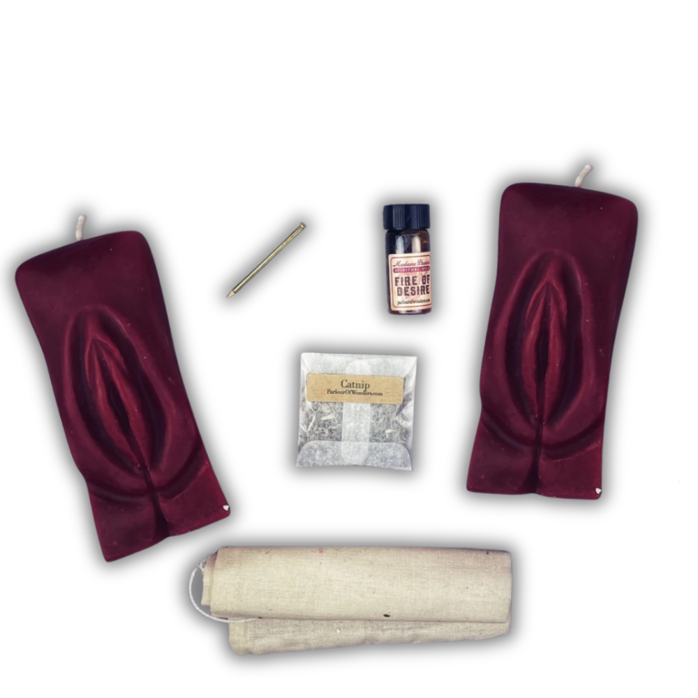 Sex Magick Candle Spell Kit - Yoni/Yoni
