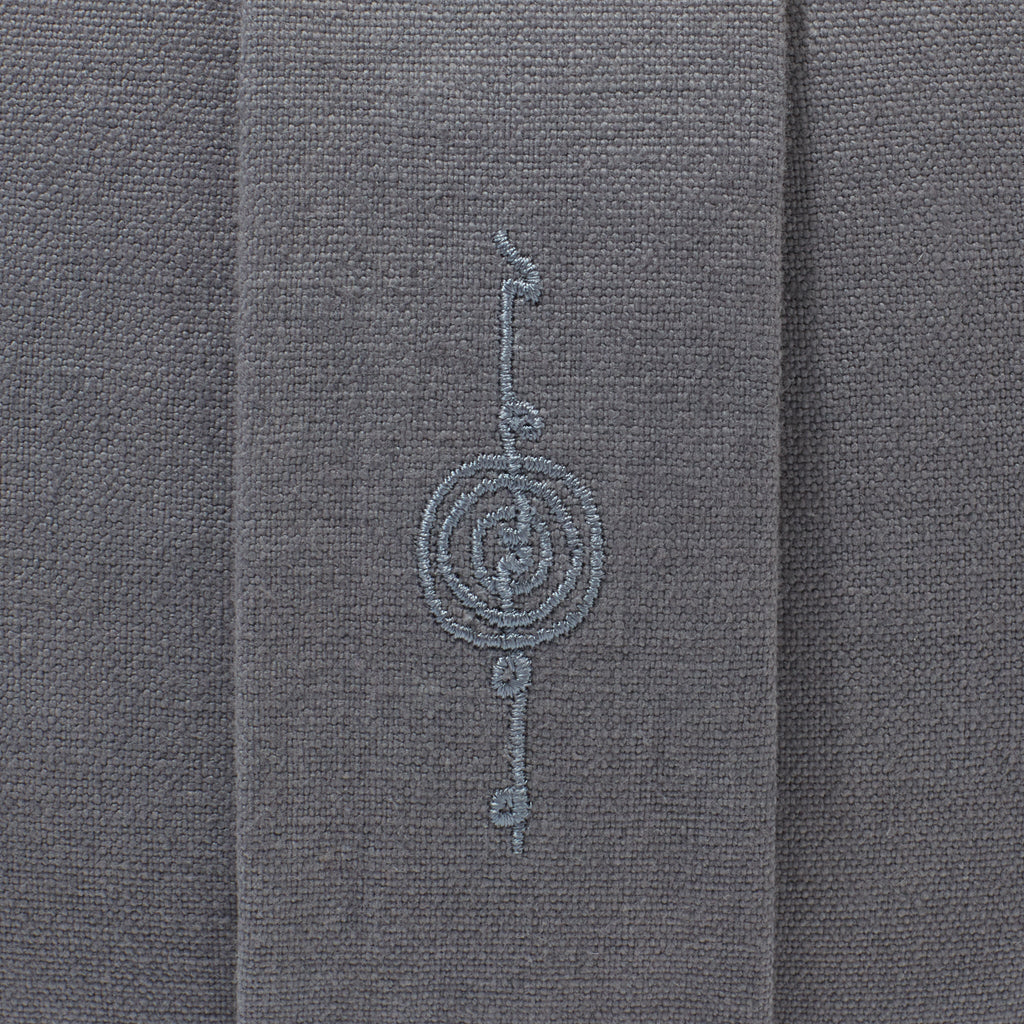 Organic Meditation Cushion Set - slate