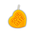 Beeswax Soul Mate Spell Candle - Deep Connection Magic