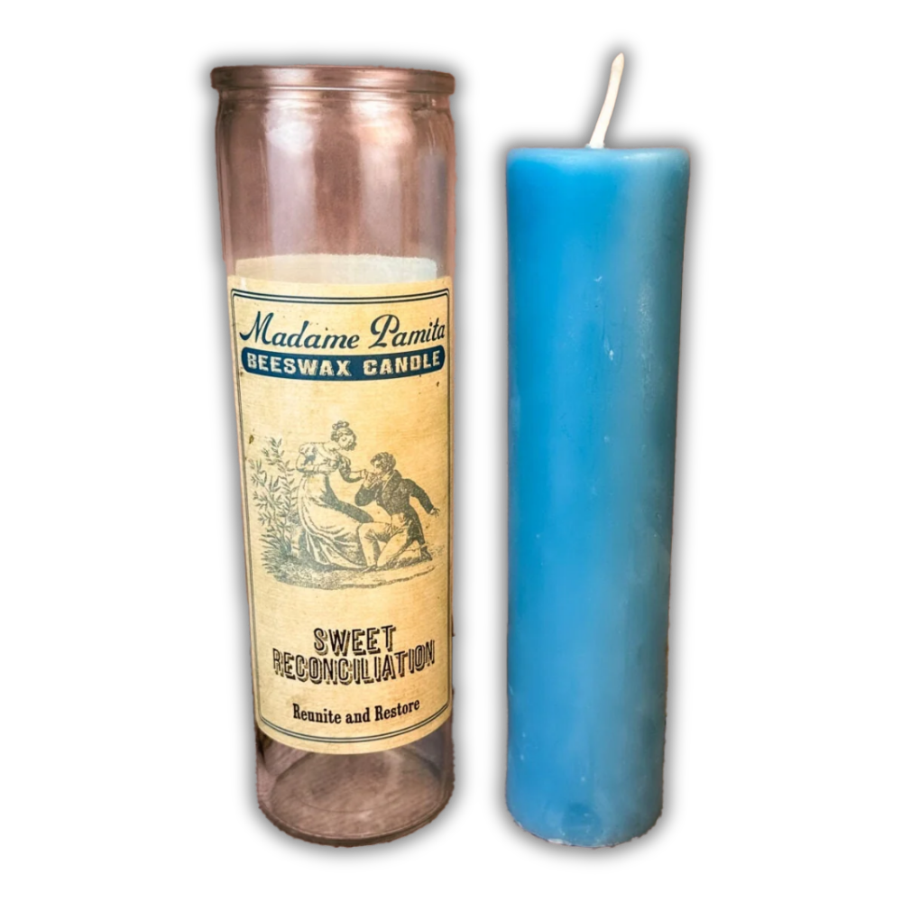 Sweet Reconciliation Beeswax Vigil Spell Candle - Reunite Once and For All