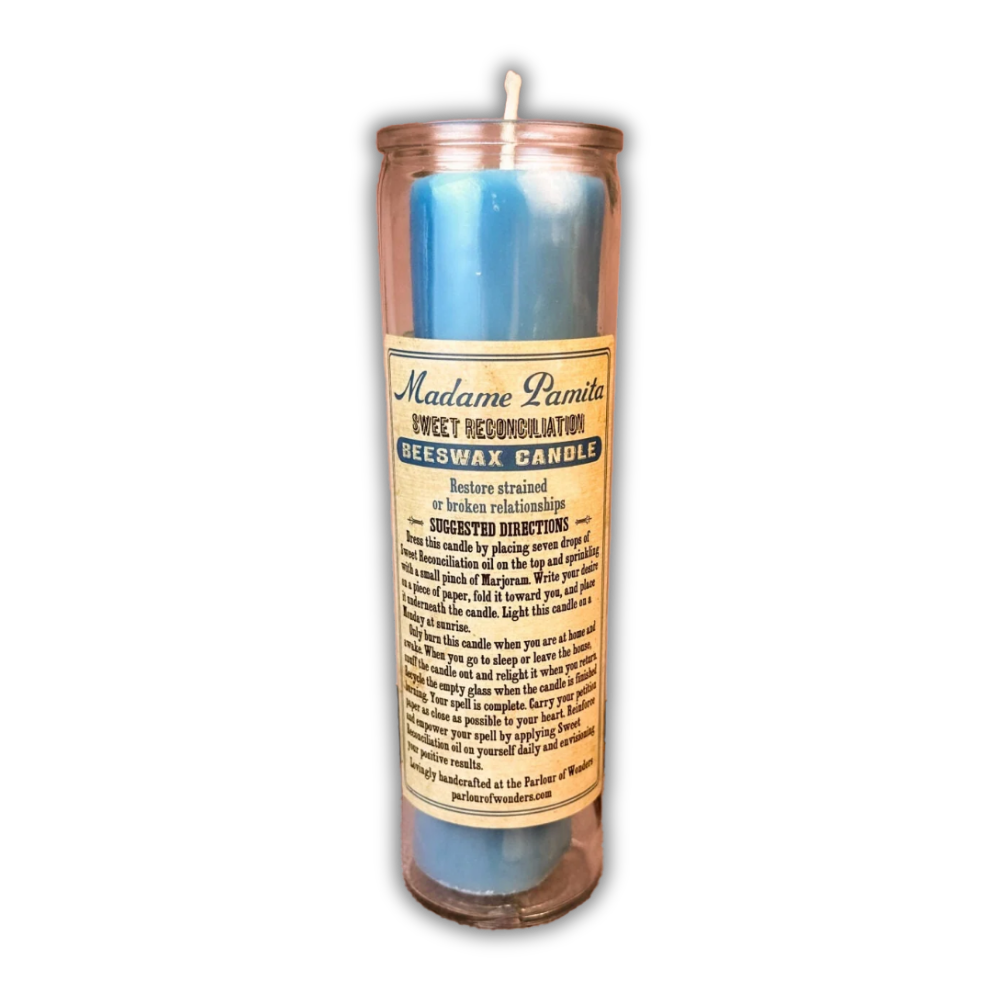 Sweet Reconciliation Beeswax Vigil Spell Candle - Reunite Once and For All