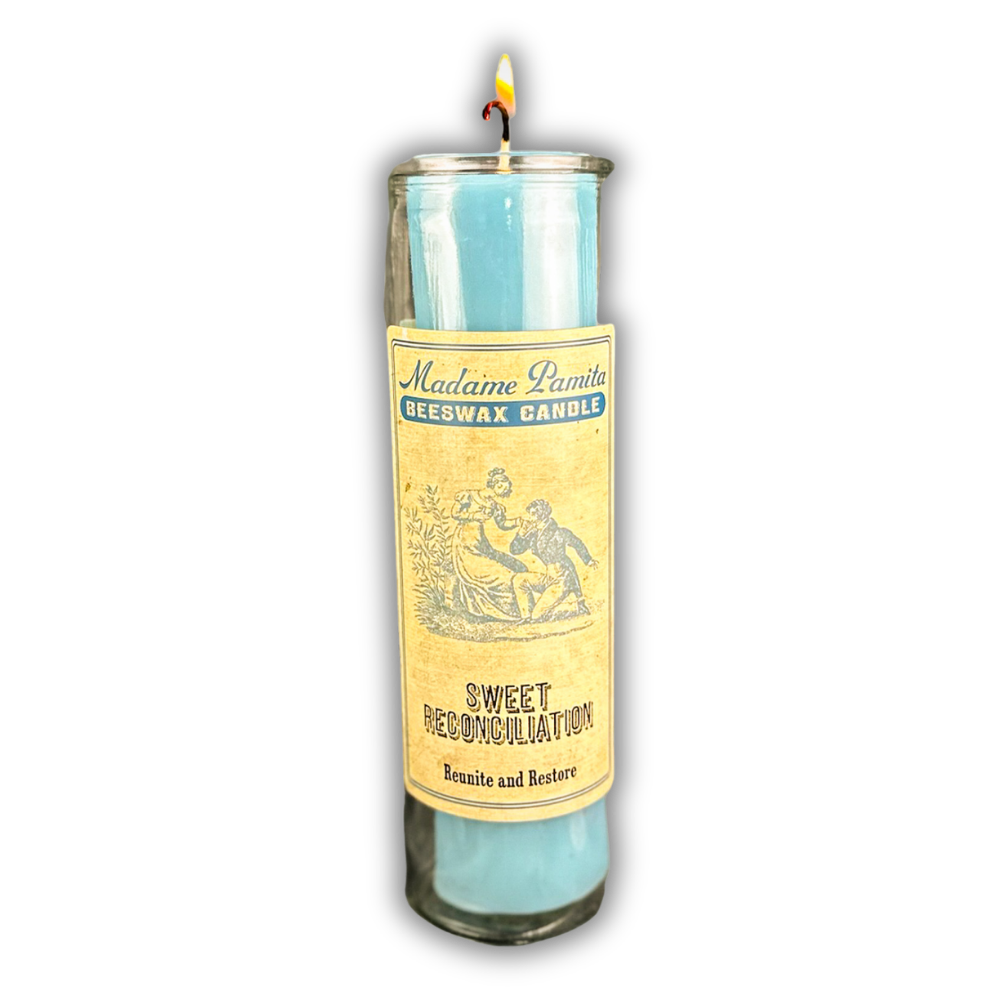 Sweet Reconciliation Beeswax Vigil Spell Candle - Reunite Once and For All