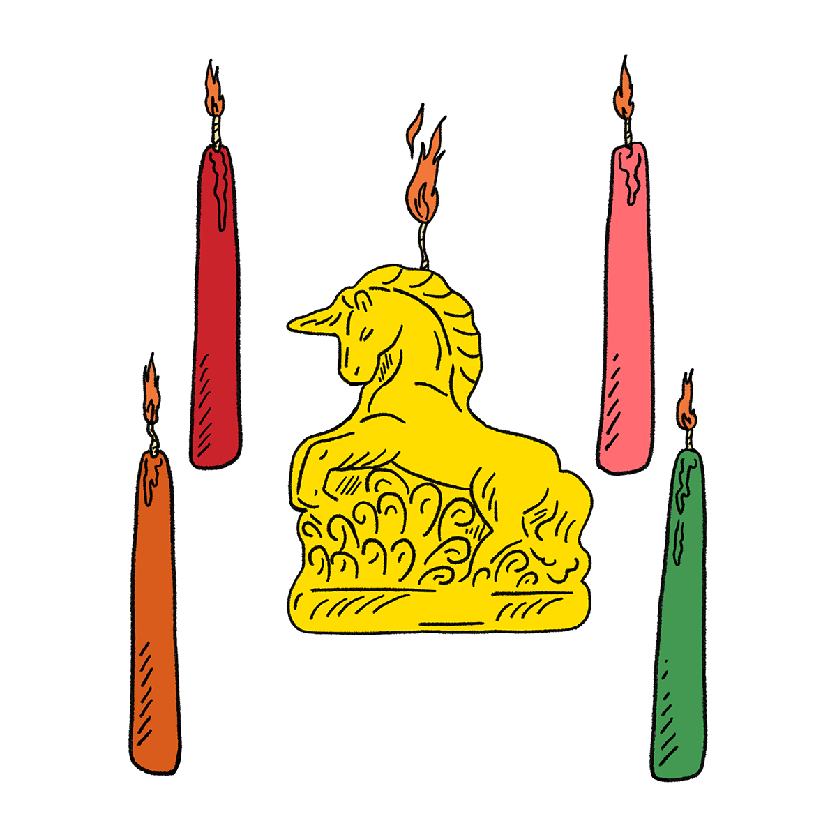 Complex Candle Spell