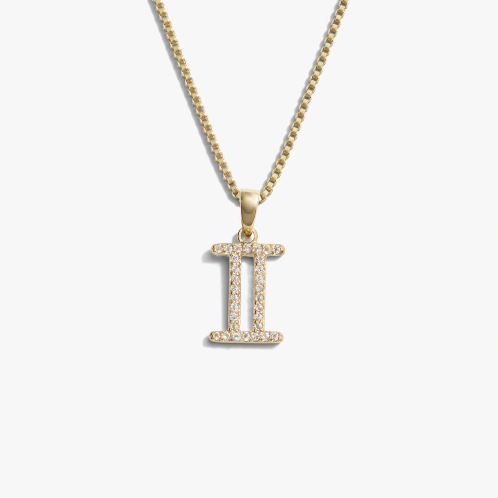 Zodiac Gemstone Necklace