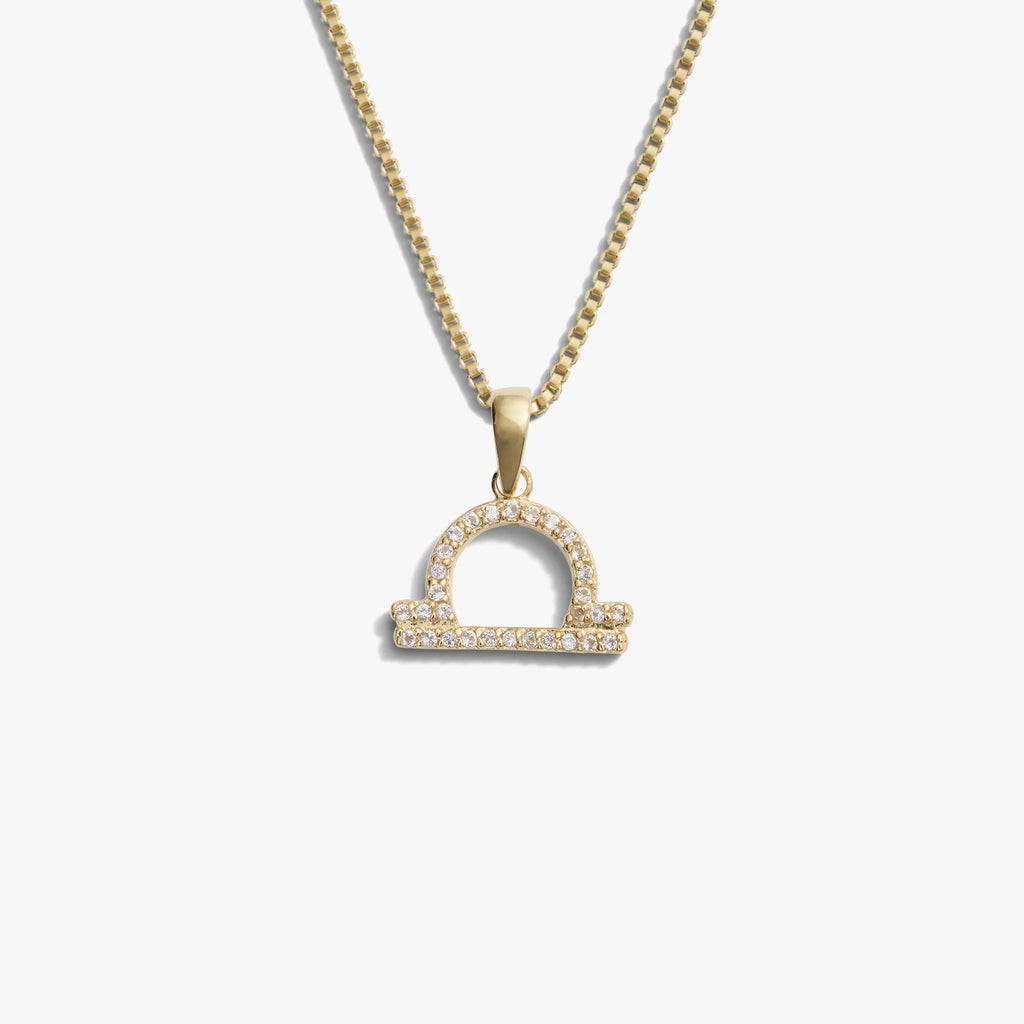 Zodiac Gemstone Necklace