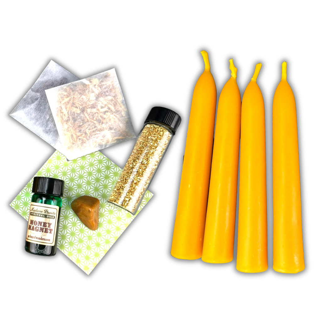 Affluence Candle Spell Kit Booster Pack