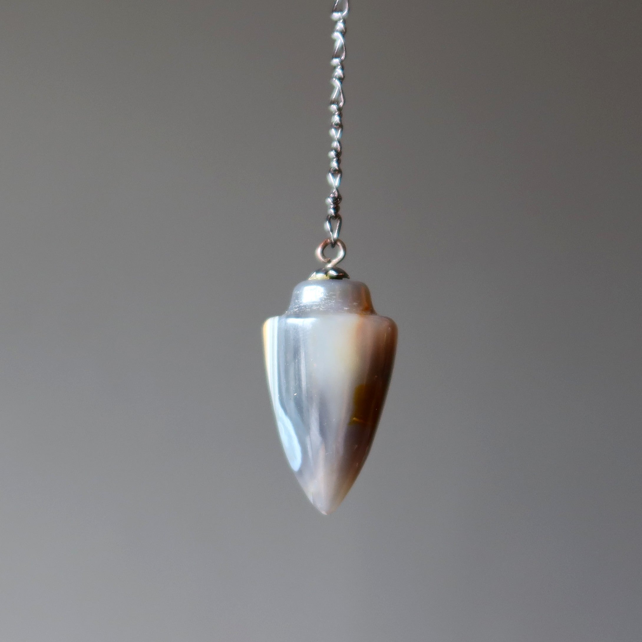 Colorful Lace Agate Pendulum Instincts Crystal