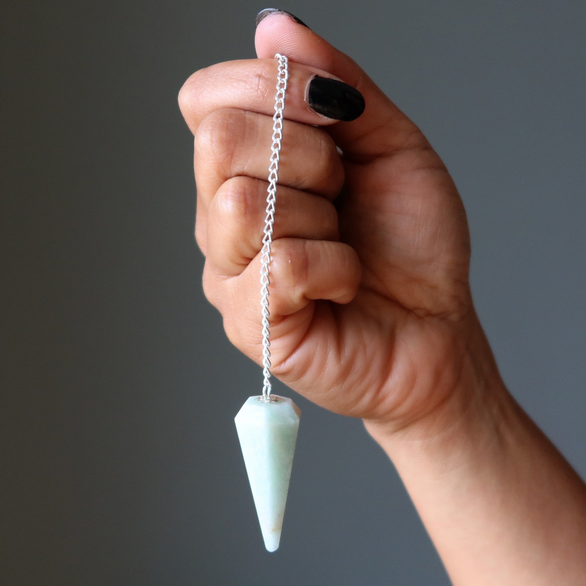 Amazonite Pendulum Calm Mind Crystal Stone