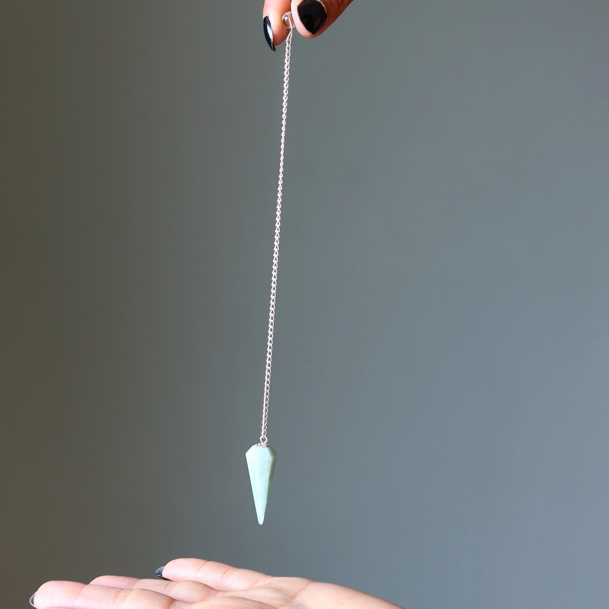 Amazonite Pendulum Calm Mind Crystal Stone