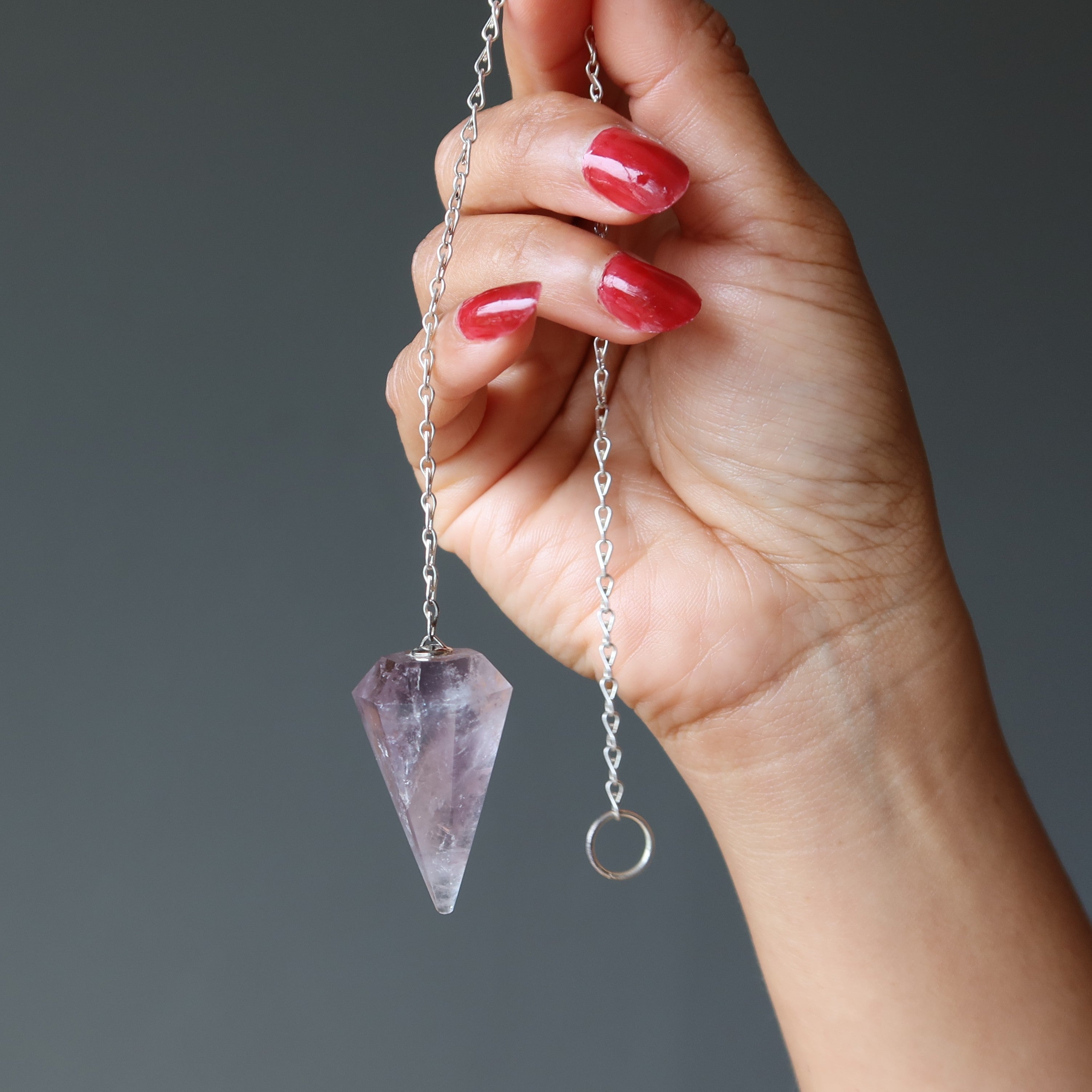 Amethyst Pendulum Big Chunky Spiritual Soul