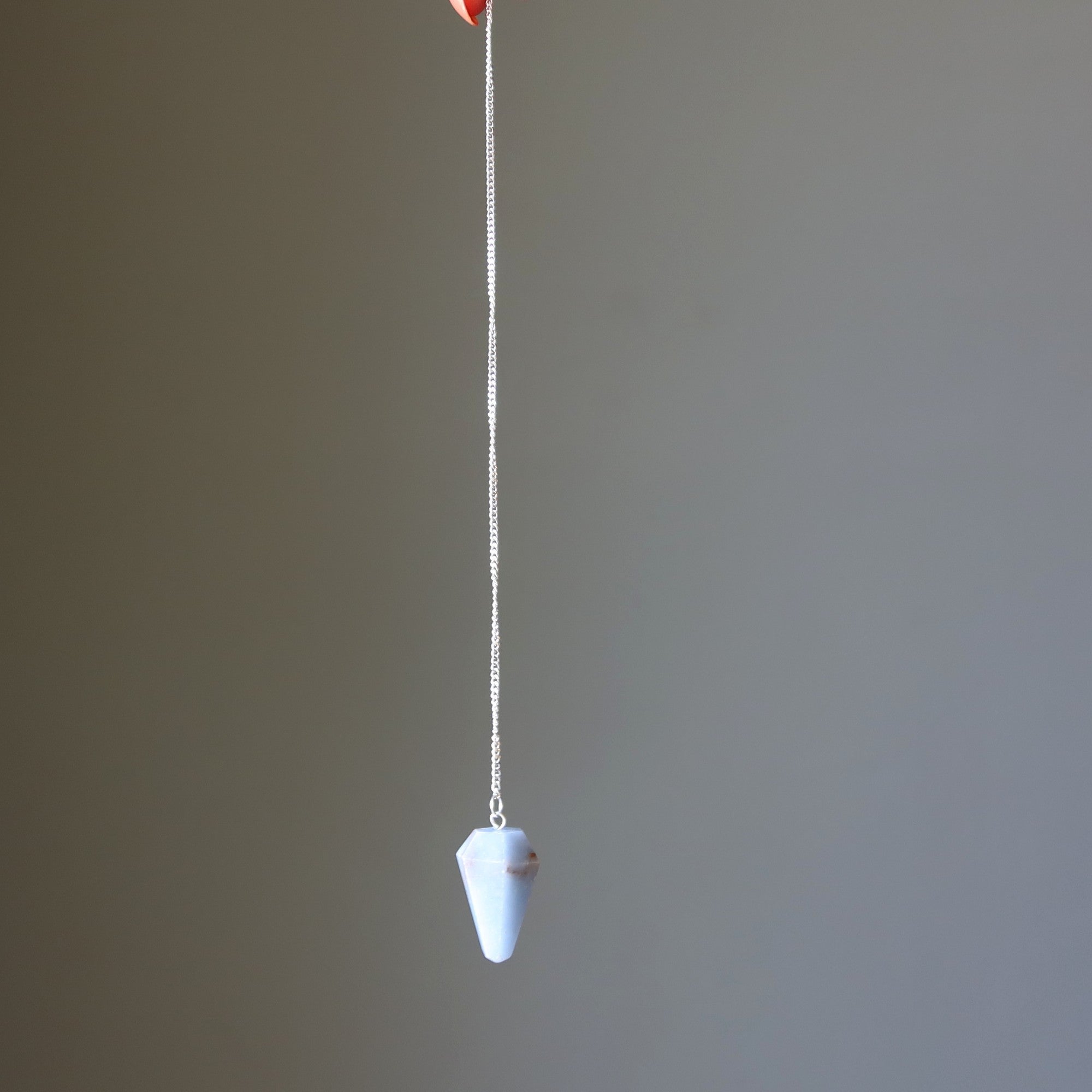 Angelite Pendulum Tick Talk to Angels Stone