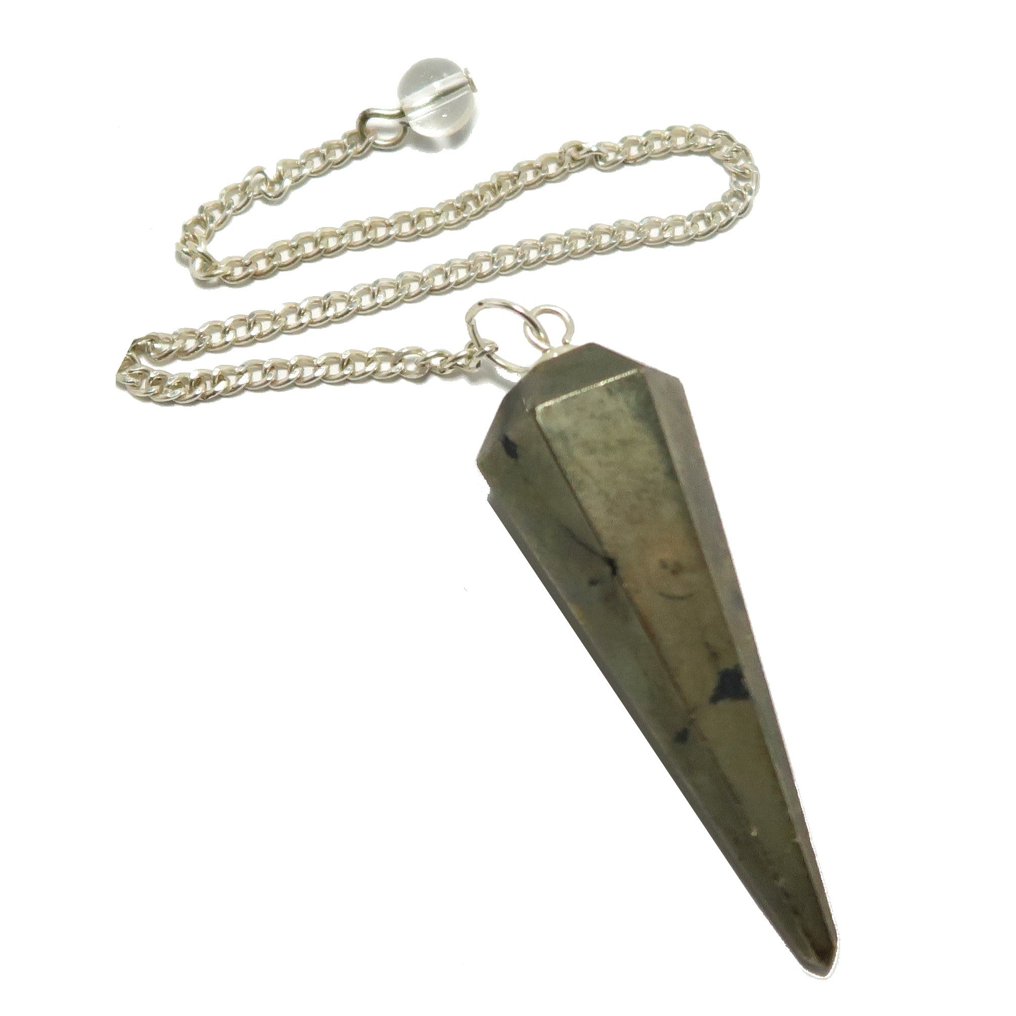 Apache Gold Pendulum Pyrite Gem Wise Advisor