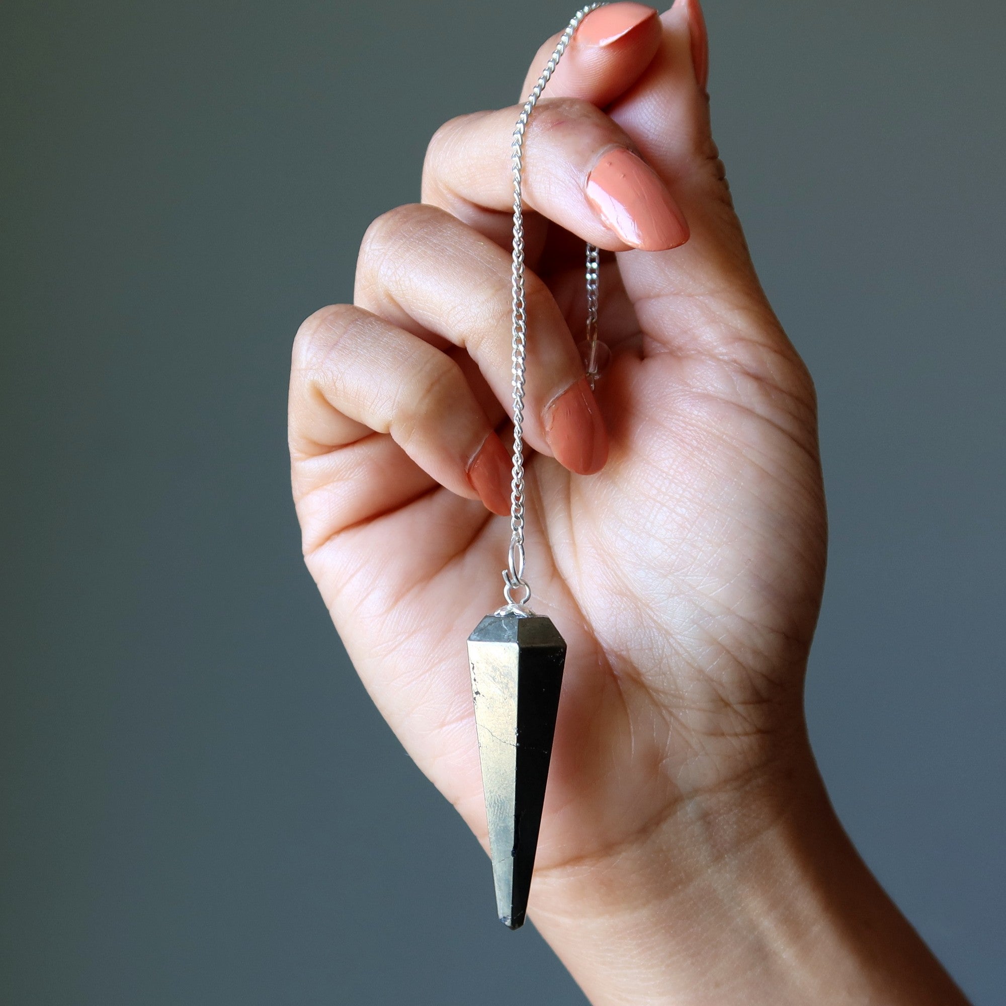 Apache Gold Pendulum Pyrite Gem Wise Advisor