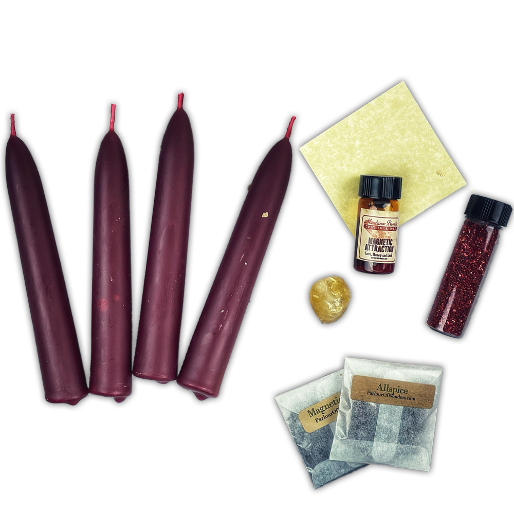 Attraction Candle Spell Kit Booster Pack