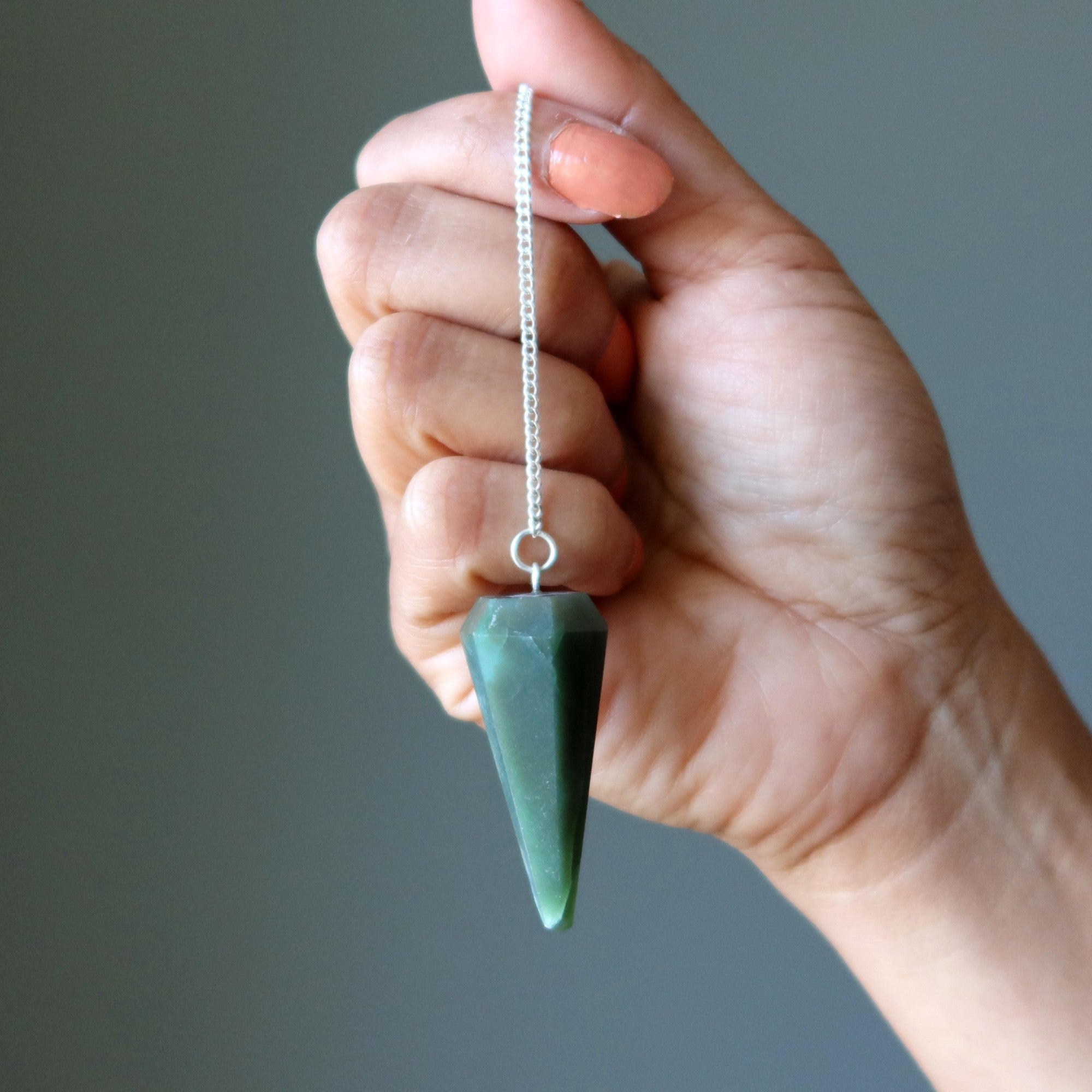 Green Aventurine Pendulum Deep Dowsing Divination