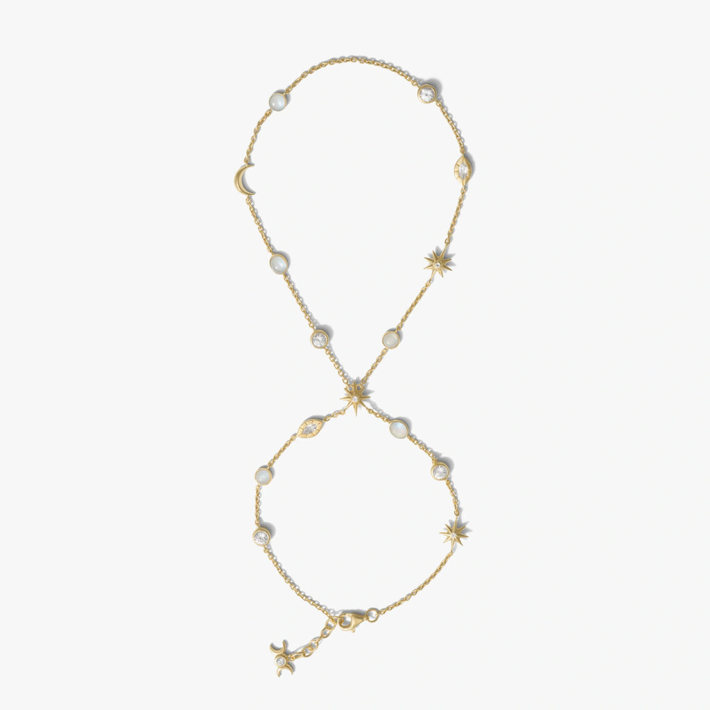 Midnight Reflection Hand Chain