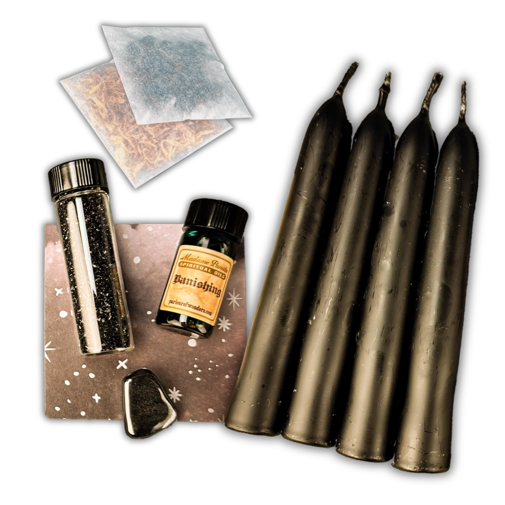 Banishing Candle Spell Kit Booster Pack