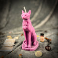 Bast Candle Spell Kit - Egyptian Goddess Protection & Fertility Magic