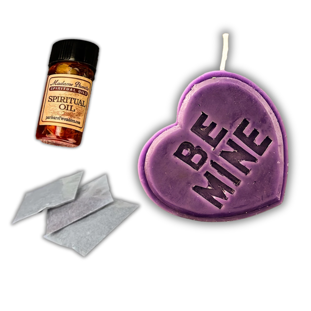 Be Mine Candle Spell Kit - Spark Flirtation & Sweet Affection