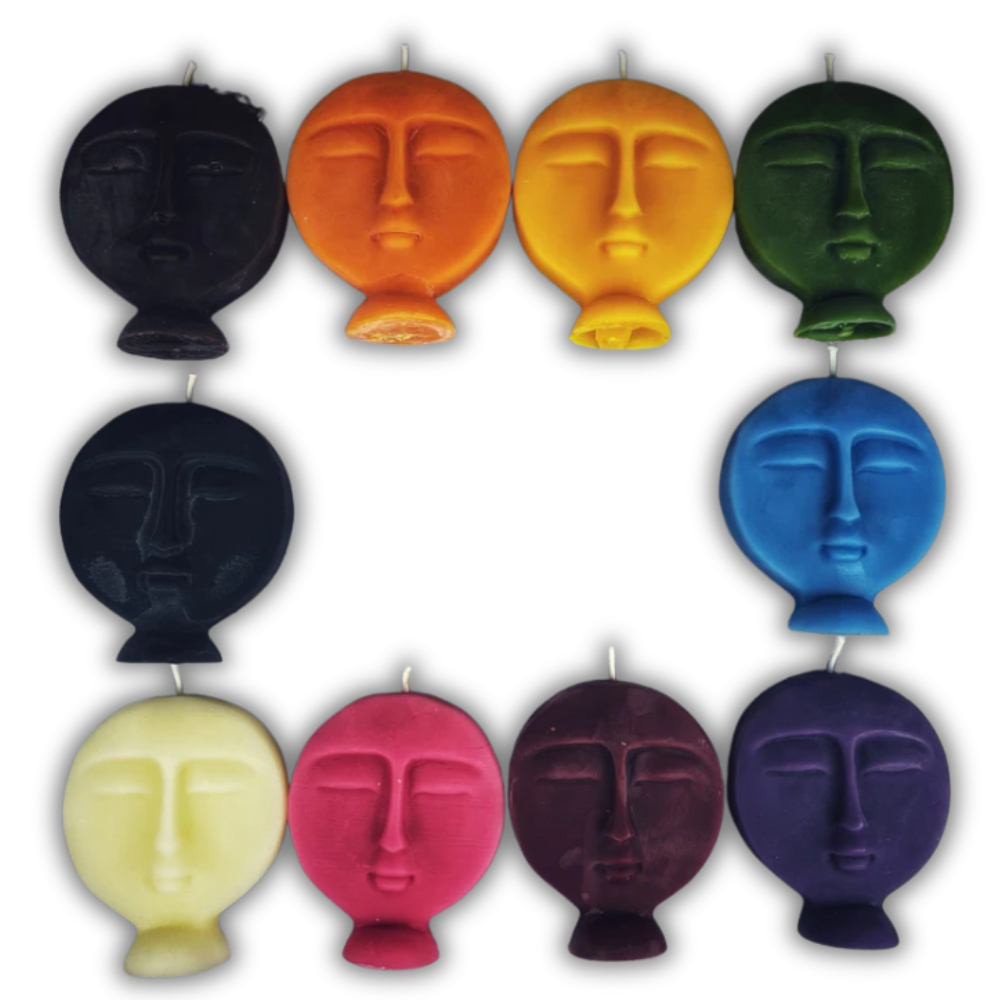 Beeswax Ancestor Spirit Spell Candle