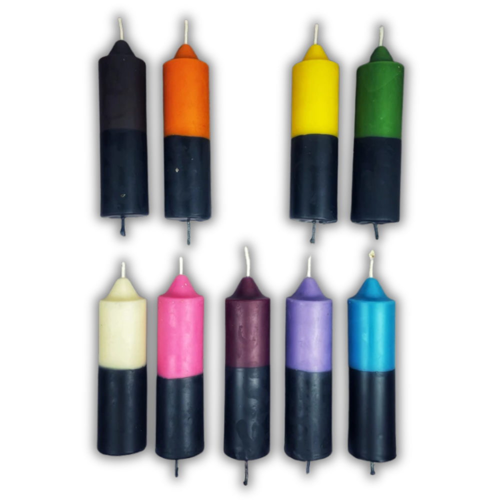 Beeswax Double Action Reversing Spell Candle