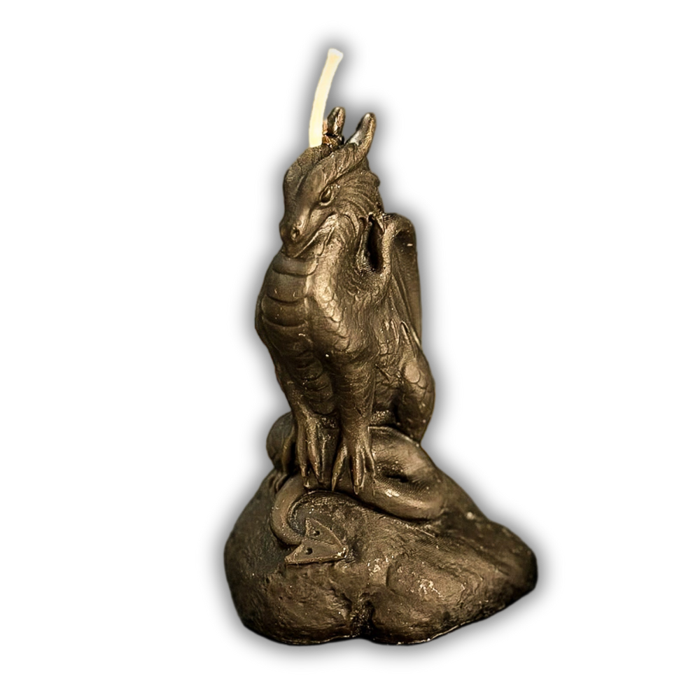 Beeswax Dragon of Protection Spell Candle