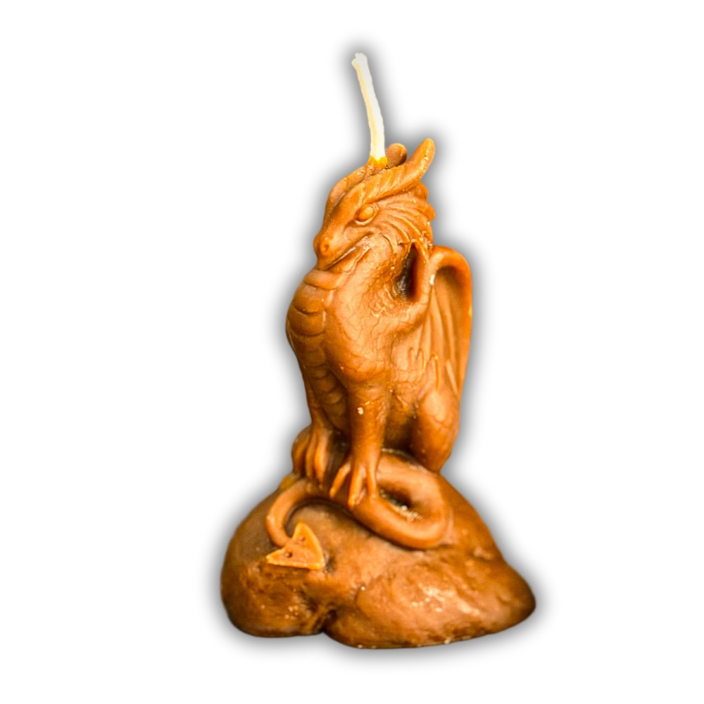 Beeswax Dragon of Protection Spell Candle