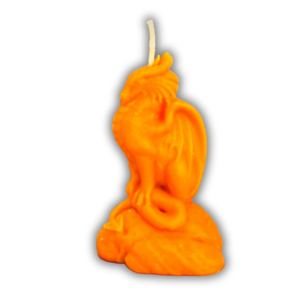 Beeswax Dragon of Protection Spell Candle