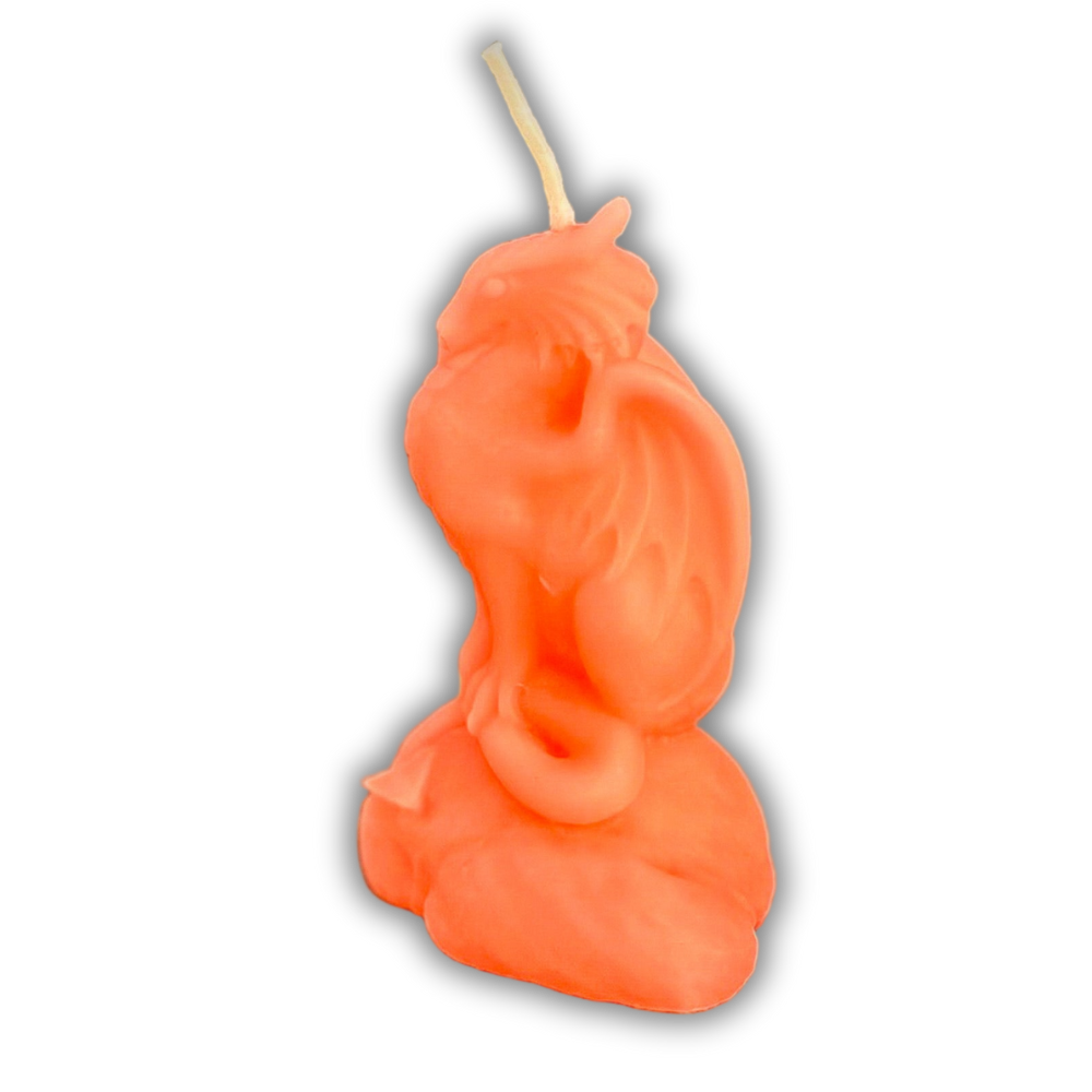 Beeswax Dragon of Protection Spell Candle