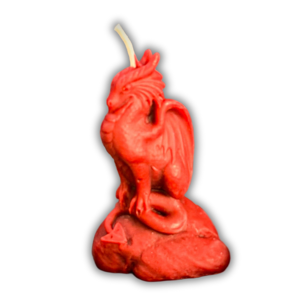 Beeswax Dragon of Protection Spell Candle