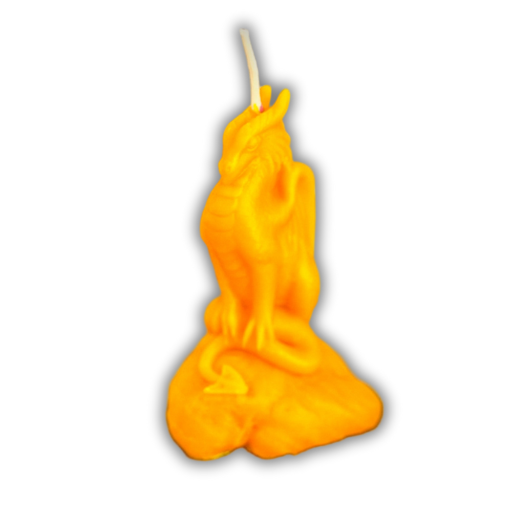 Beeswax Dragon of Protection Spell Candle