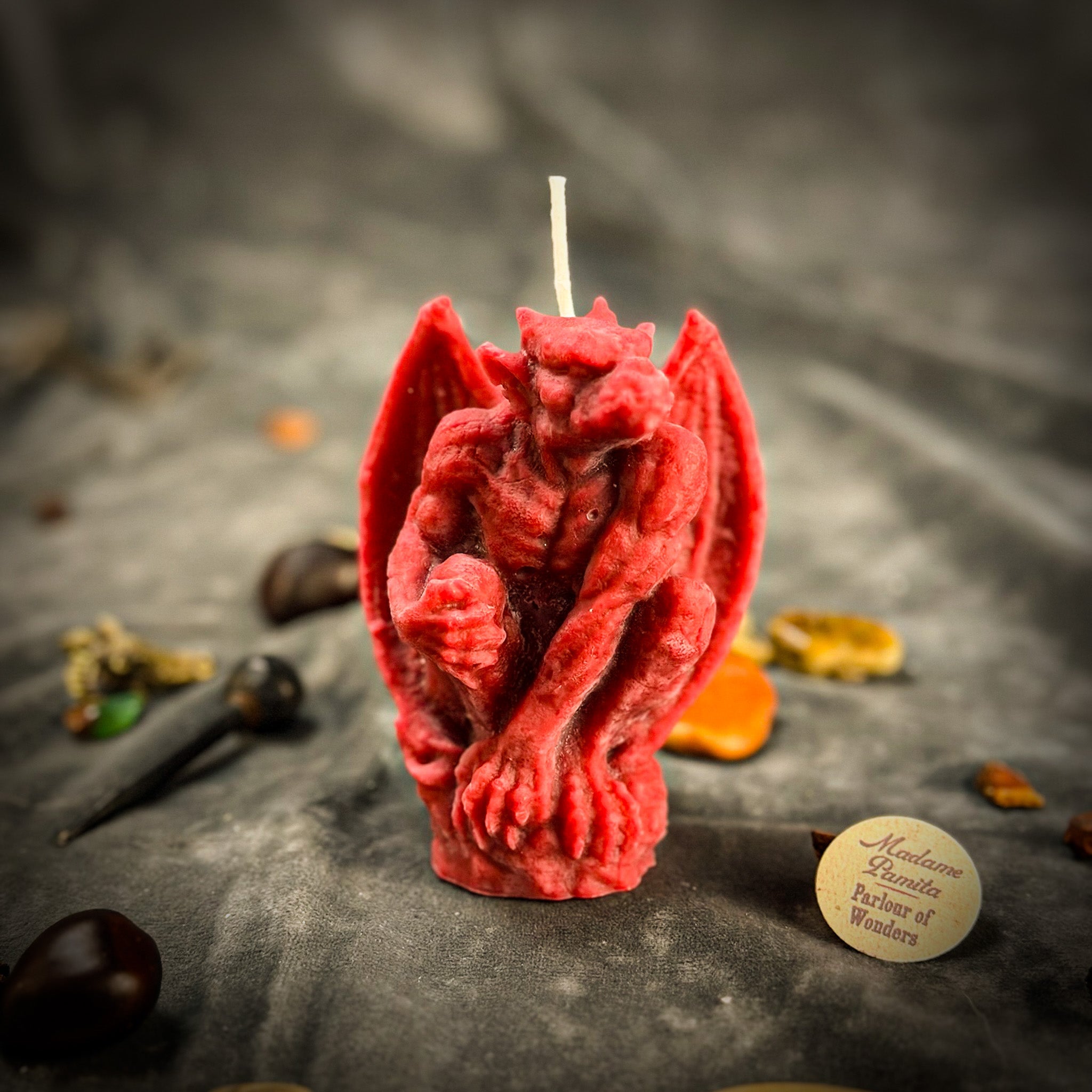 Gargoyle Guardian Candle Spell Kit - Protection & Defense Magic