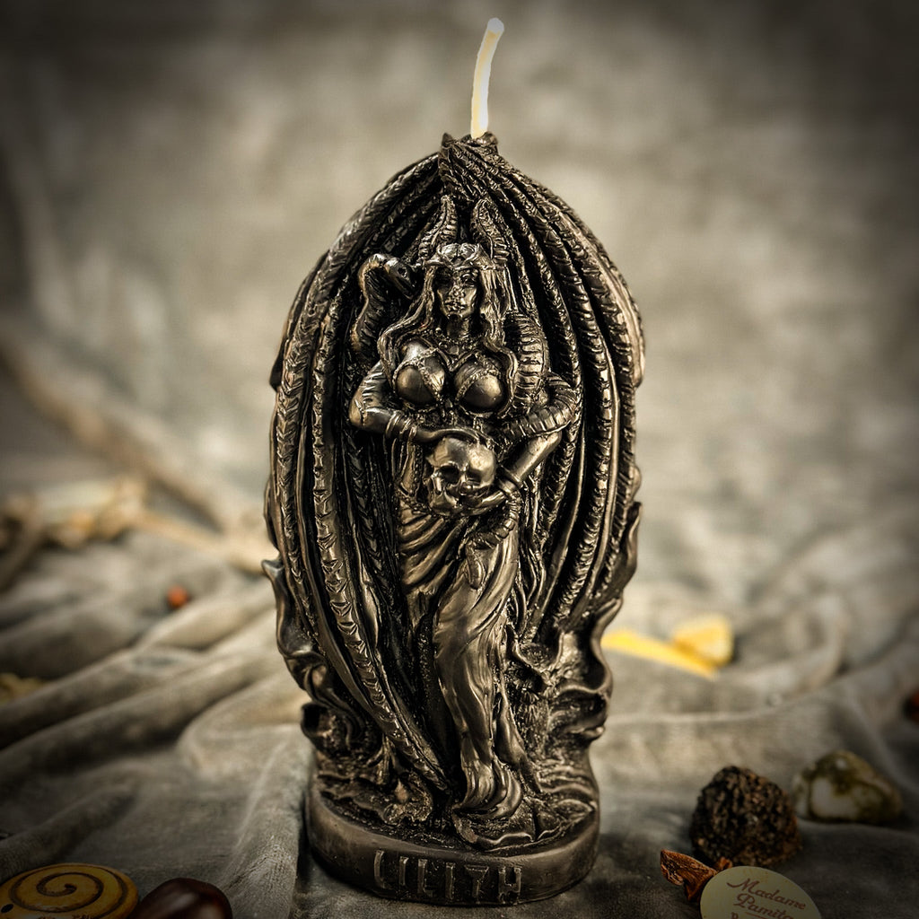 Beeswax Lilith Feminine Empowerment Spell Candle