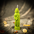 Beeswax Makosh Goddess Spell Candle | Abundance, Fertility & Destiny