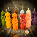 Beeswax Perperuna Goddess of Rain Spell Candle