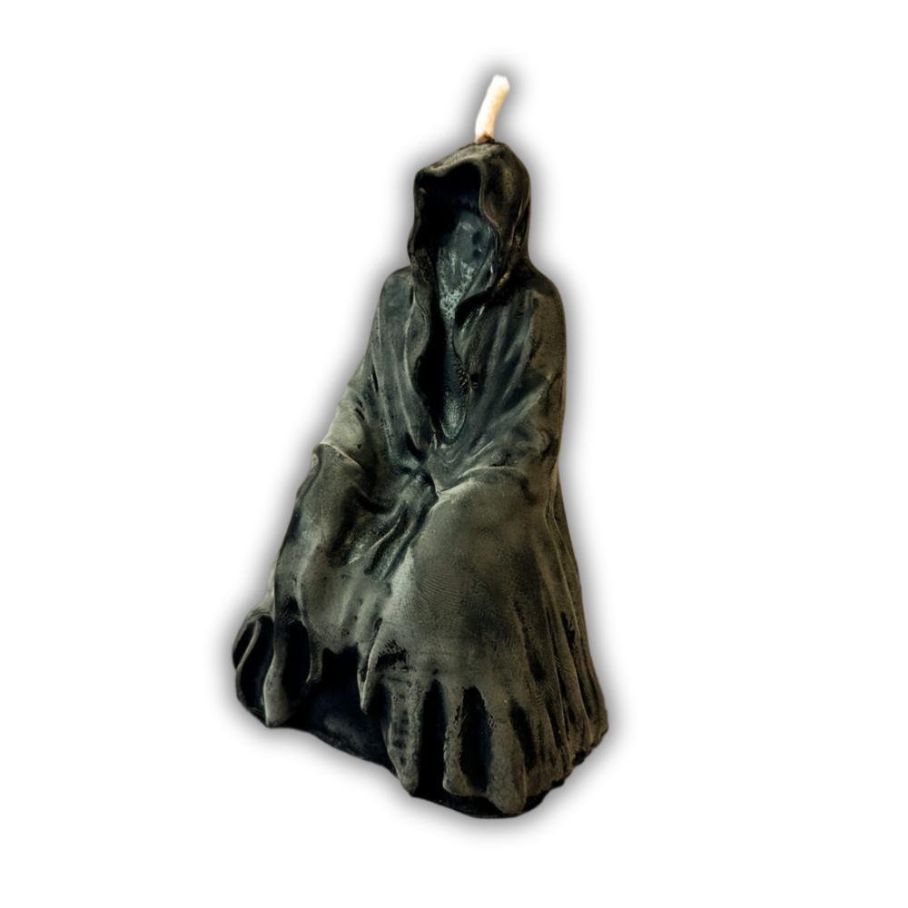 Beeswax Cloaked Spirit Spell Candle