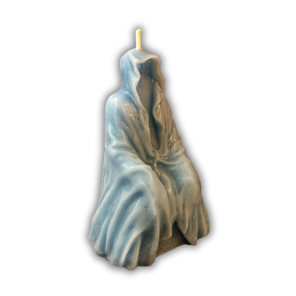Beeswax Cloaked Spirit Spell Candle