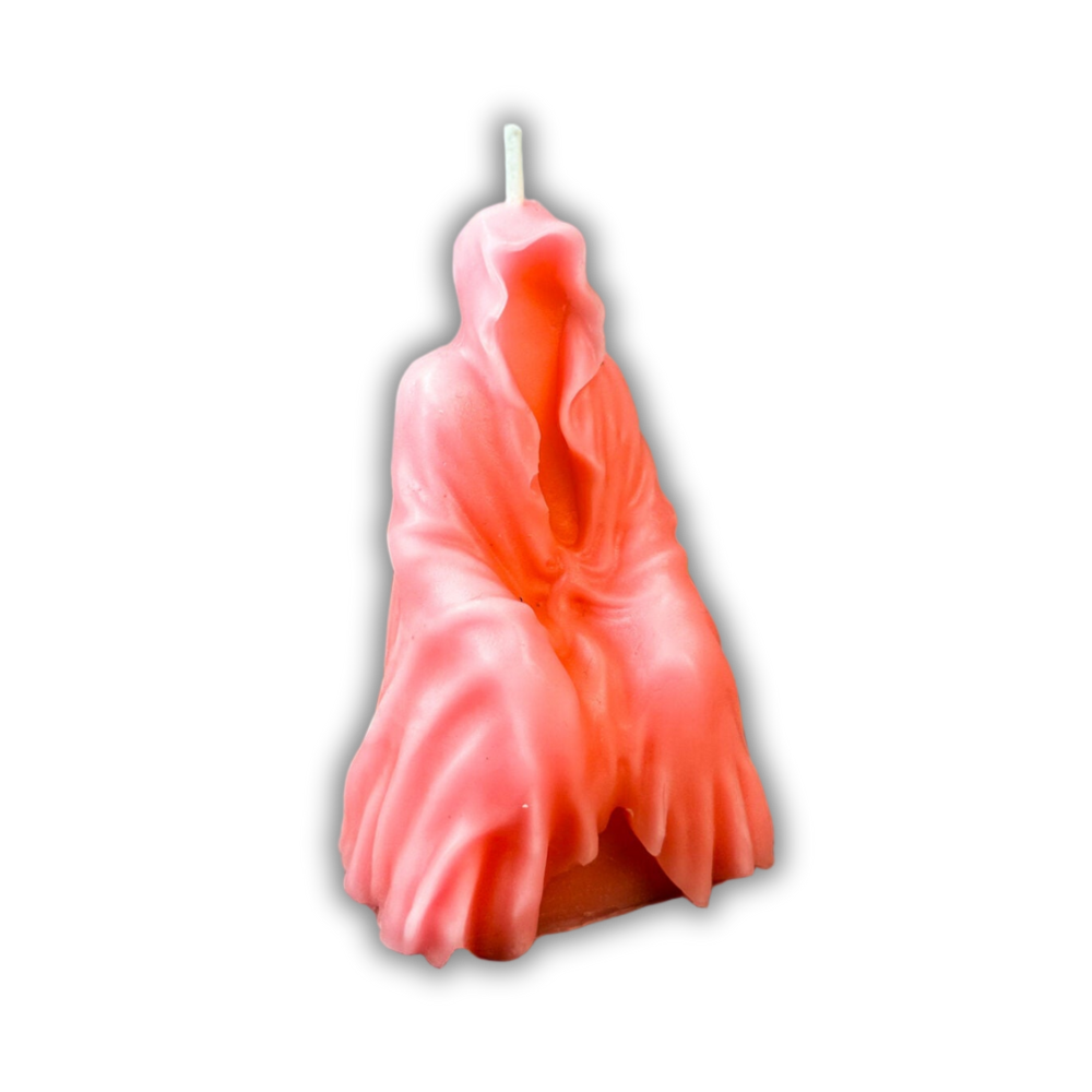 Beeswax Cloaked Spirit Spell Candle