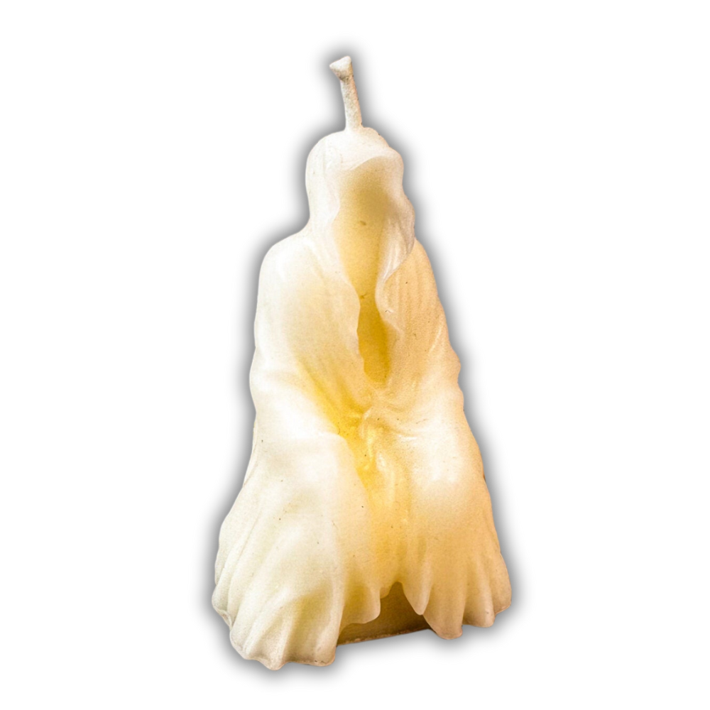 Beeswax Cloaked Spirit Spell Candle