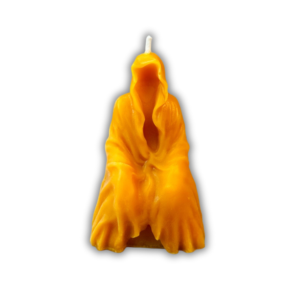 Beeswax Cloaked Spirit Spell Candle