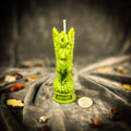 Beeswax Simargl Slavic Winged Dog Guardian Spell Candle