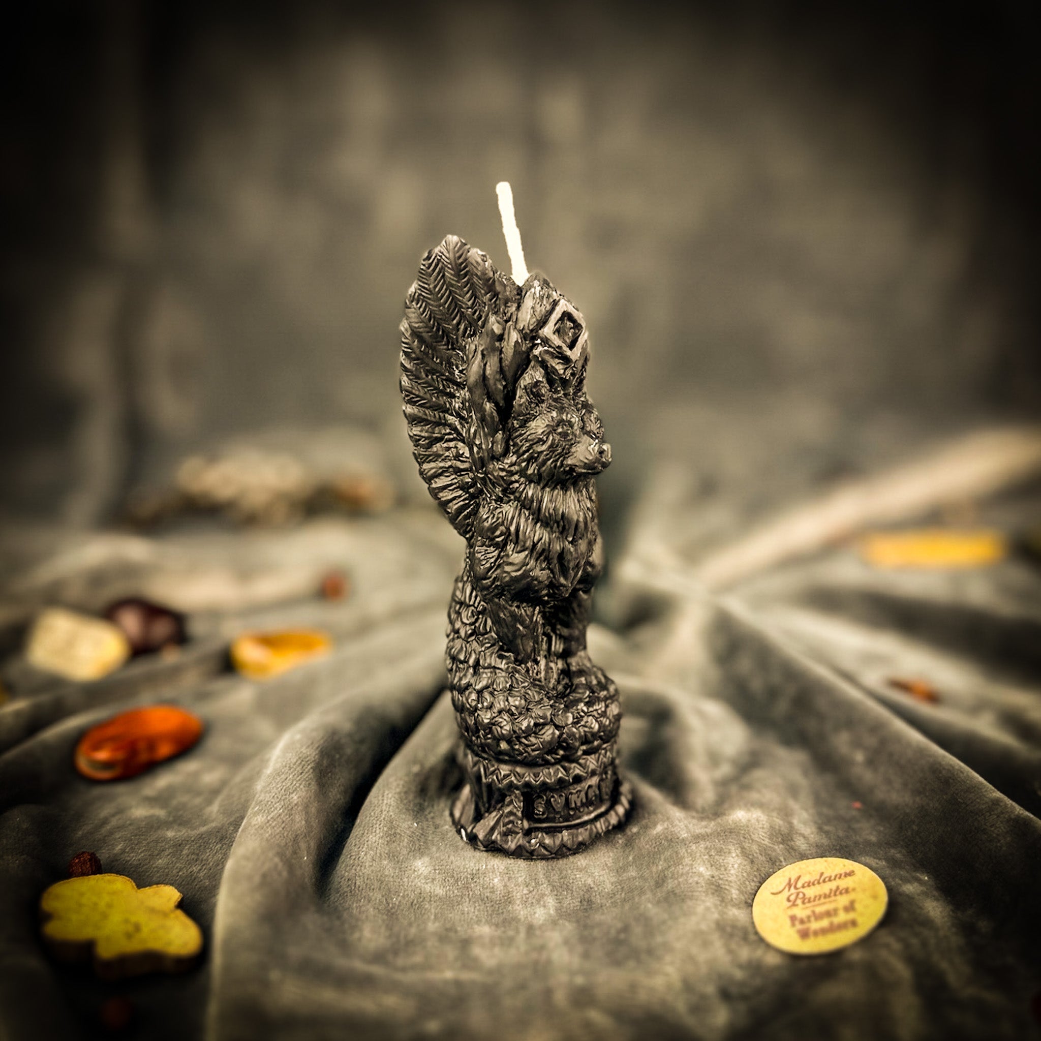 Simargl Slavic Winged Dog Guardian Candle Spell Kit - Protection & Loyalty Magic