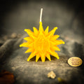 Beeswax Slavic Zirka Winter Star Spell Candle