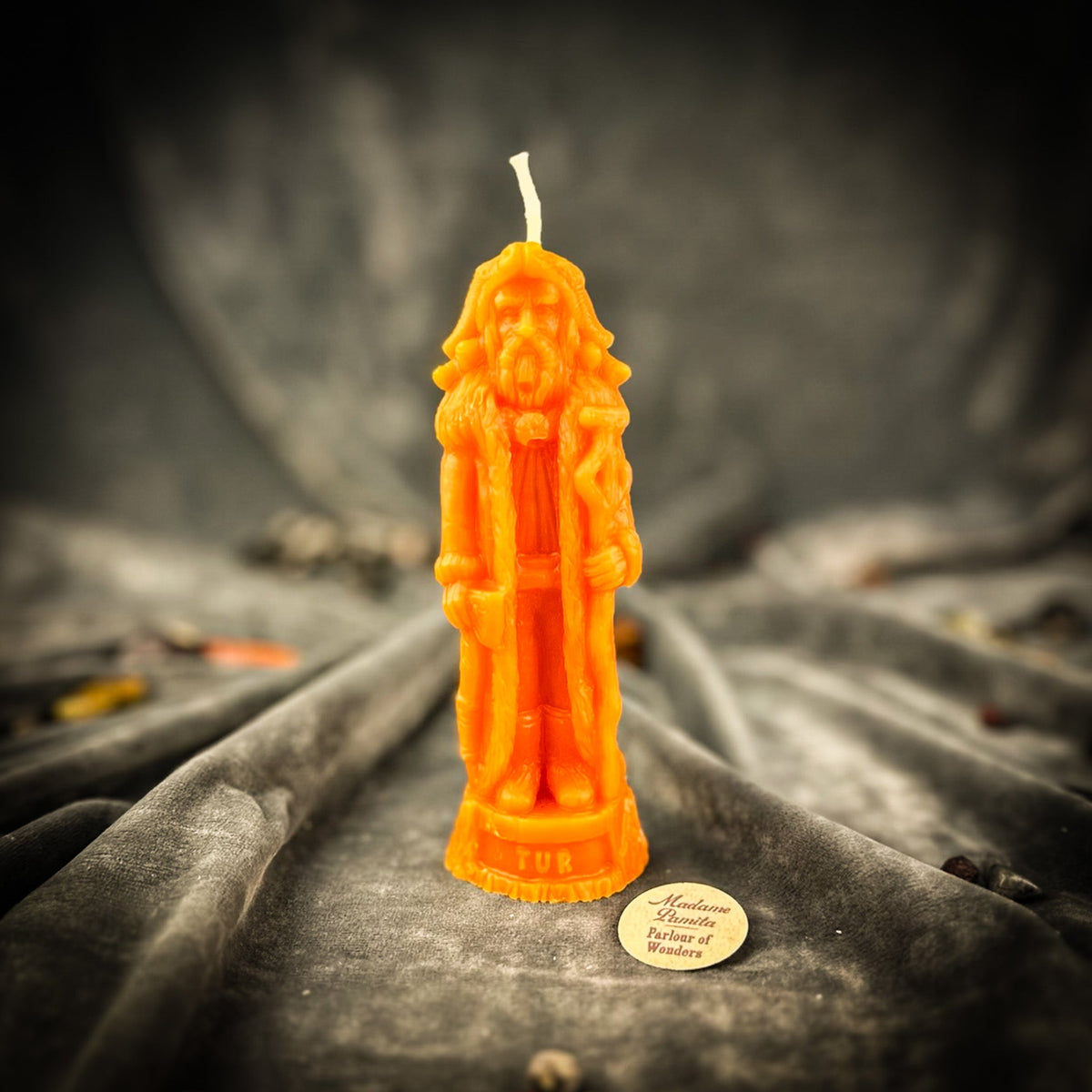 Beeswax Tur God Spell Candle | Empowerment, Strength & Stability