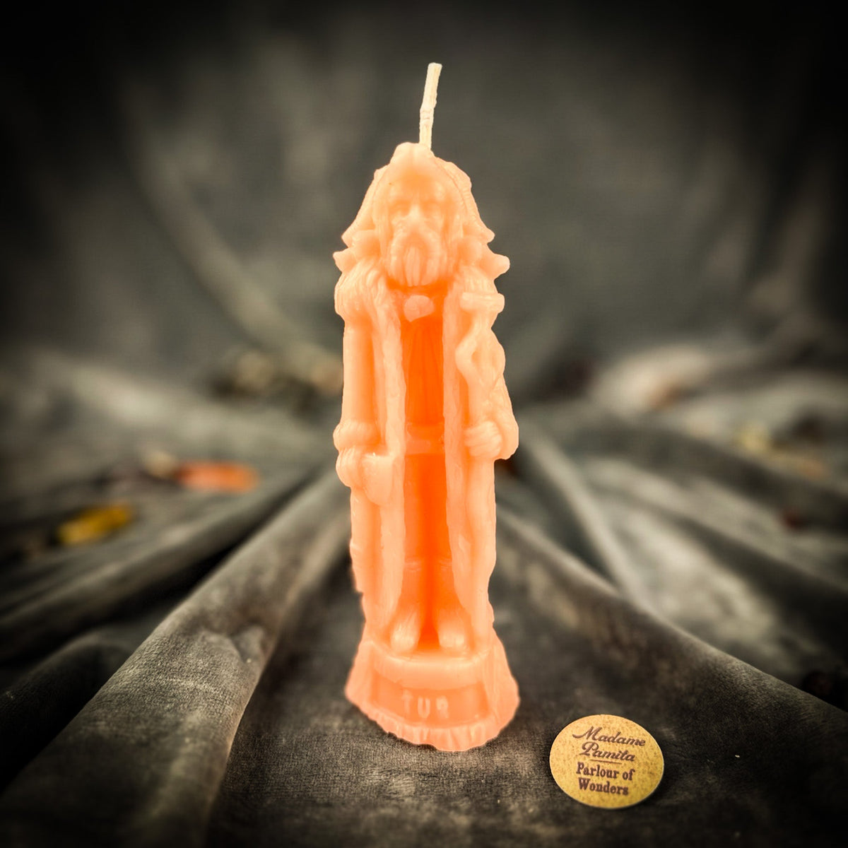 Beeswax Tur God Spell Candle | Empowerment, Strength & Stability