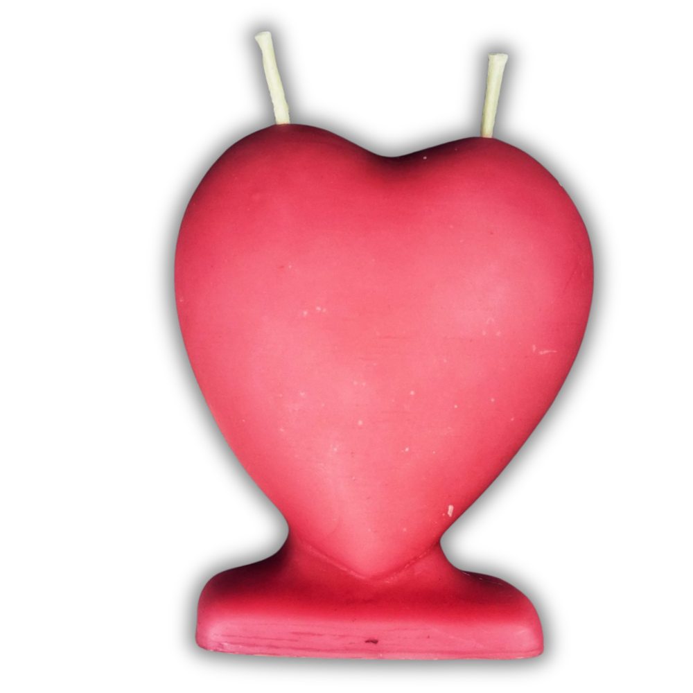 Beeswax Twin Flame Love Spell Candle