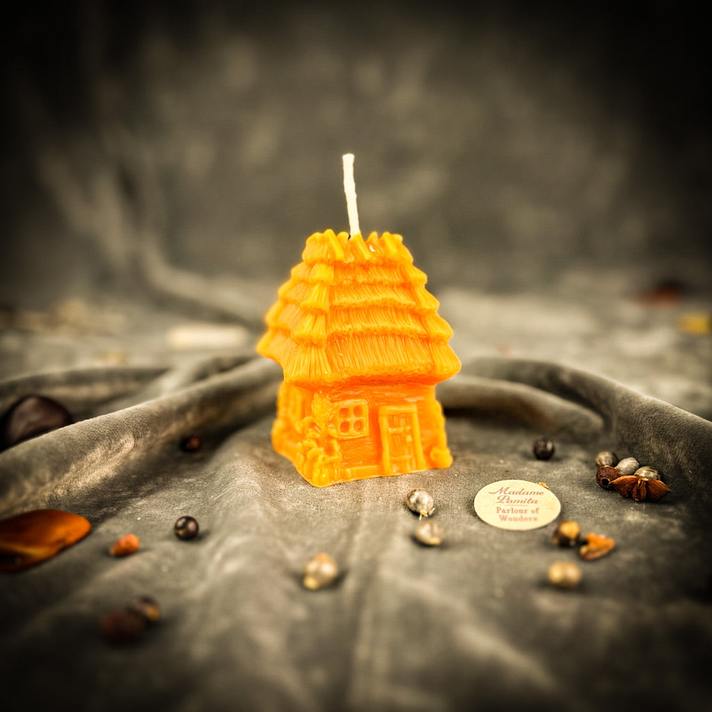 Beeswax Ukrainian Khalupa Home Protection Spell Candle