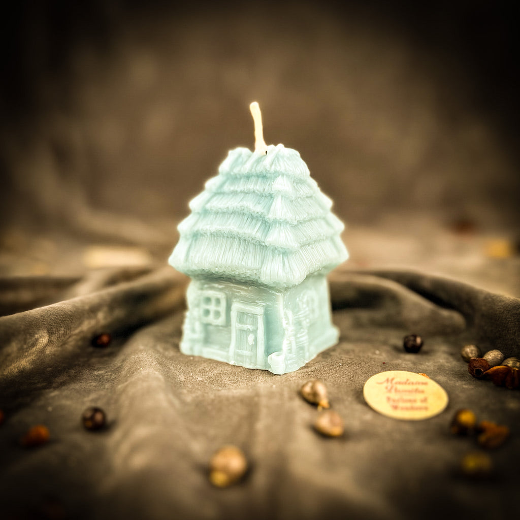 Beeswax Ukrainian Khalupa Home Protection Spell Candle
