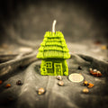 Beeswax Ukrainian Khalupa Home Protection Spell Candle