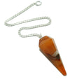 Carnelian Pendulum Relationship Point Dowsing Stone